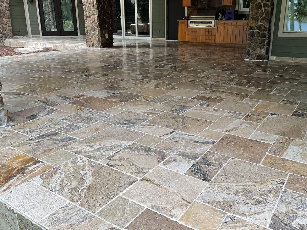 Travertine Sealing in Tampa, FL Travertine Sealer Near Me
